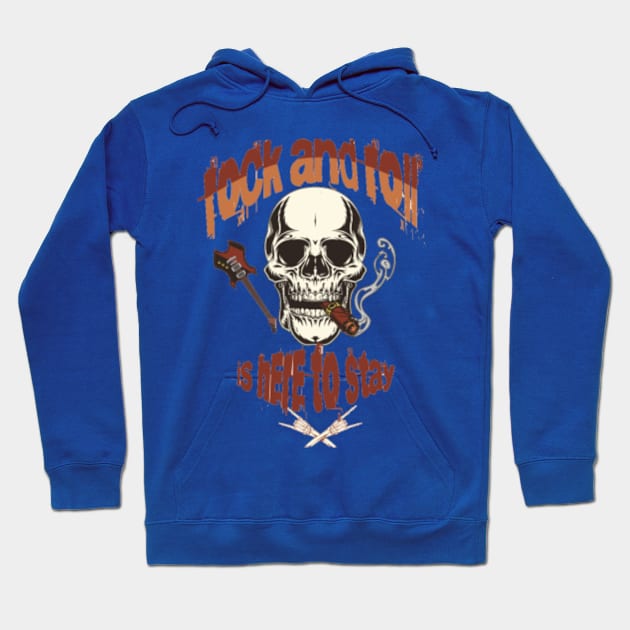 rock and roll its here to stay Hoodie by PixelSymphony